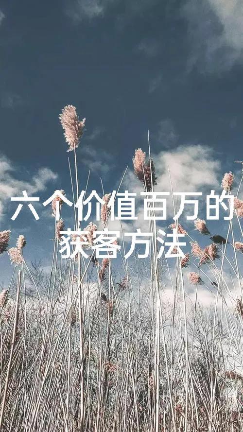房地產(chǎn)獲客方式（房產(chǎn)銷售獲客最有效渠道）