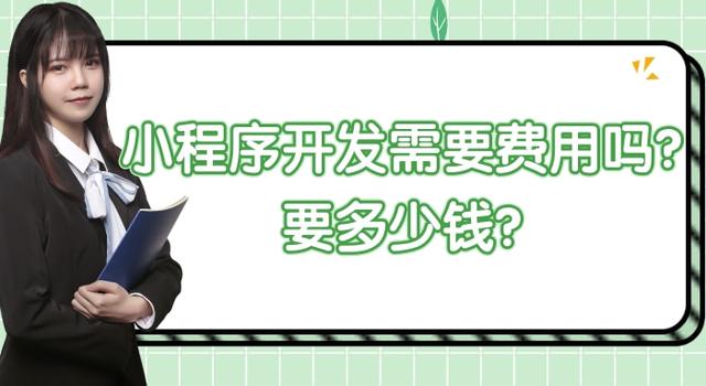 開發(fā)一個小程序價格，開發(fā)一個小程序大概多少錢？