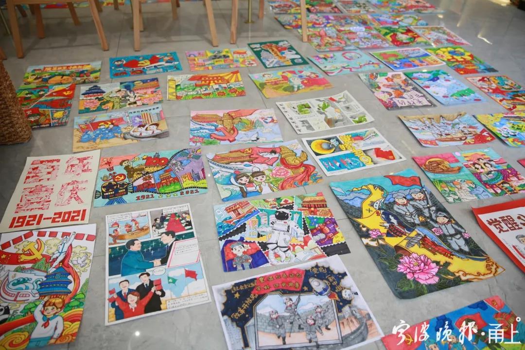甬涼“童”行！這1600多件繪畫(huà)作品中，藏著太多故事