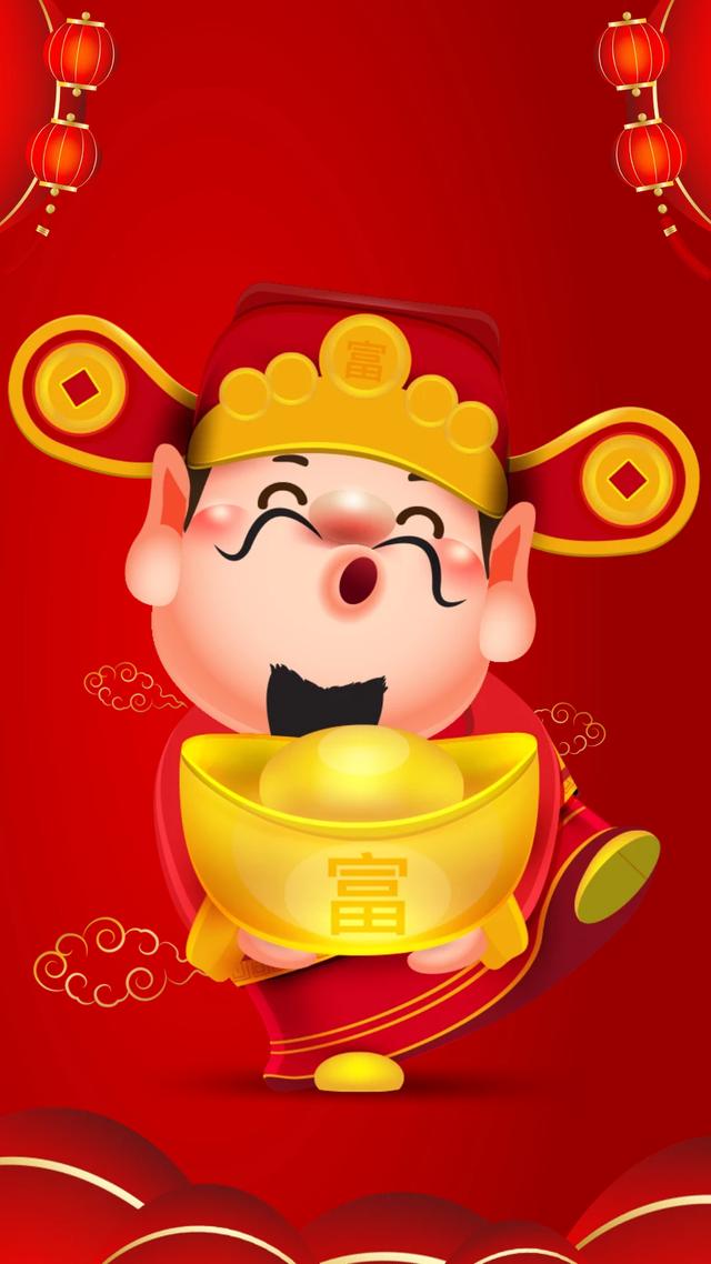 抖音最近很火的財(cái)神圖片橫屏高清，最新的財(cái)神圖片大全抖音？