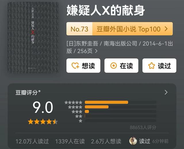 日本最佳推理小說排名（日本推理小說家排行榜前十名）