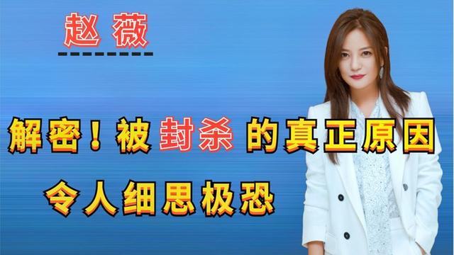 趙薇的電視劇怎么看不了（趙薇的電視為什么看不到了）